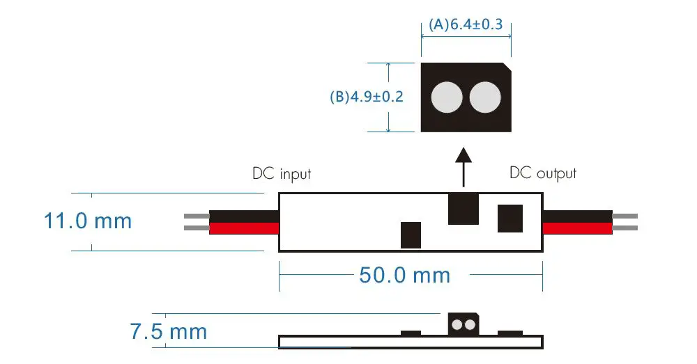 SKYDANCE E1-D Door Sensor Switch fig 1