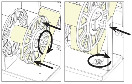 EPSON C6500A Label Unwinder - INSTALLATION 10