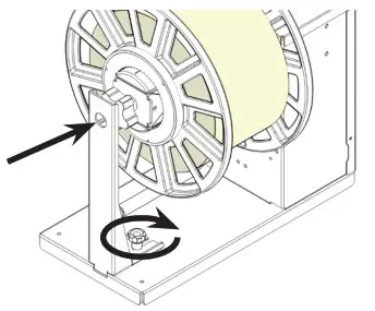 EPSON C6500A Label Unwinder - INSTALLATION 4