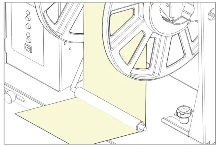 EPSON C6500A Label Unwinder - INSTALLATION 5