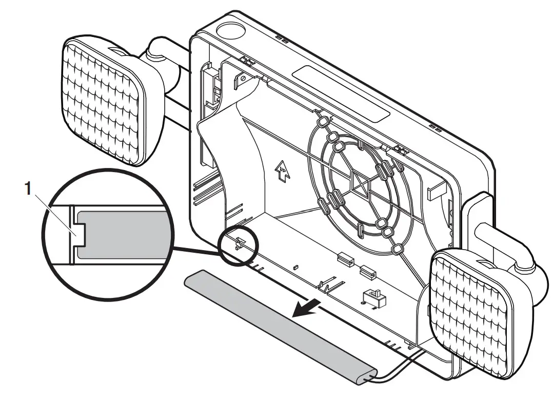 Commercial Electric EECLEDRGMVRHC Dual Color LED Exit Emergency Light Remote Capable -Figure 16