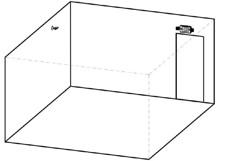 Commercial Electric EECLEDRGMVRHC Dual Color LED Exit Emergency Light Remote Capable -Figure 8