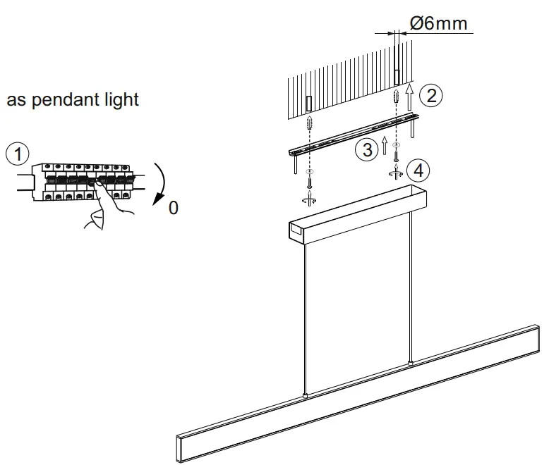 Paul Neuhaus 2440 95 Q ADRIANA Pendant Light LED Aluminium - fig 2