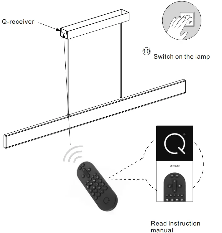 Paul Neuhaus 2440 95 Q ADRIANA Pendant Light LED Aluminium - fig 4