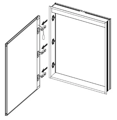 FRALIMK NIKA-W3MCL2030L Lighted Medicine Cabinet with Mirror 15