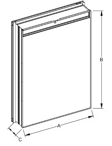 FRALIMK NIKA-W3MCL2030L Lighted Medicine Cabinet with Mirror 16