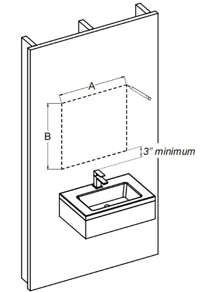 FRALIMK NIKA-W3MCL2030L Lighted Medicine Cabinet with Mirror 17