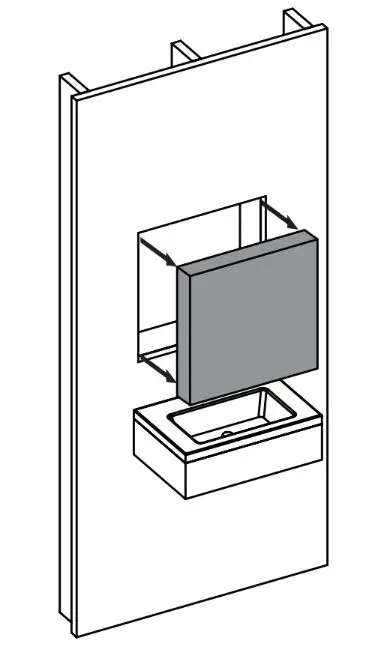 FRALIMK NIKA-W3MCL2030L Lighted Medicine Cabinet with Mirror 18