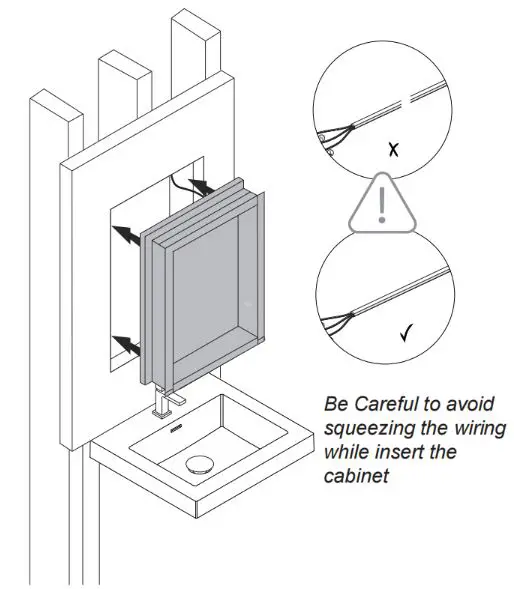FRALIMK NIKA-W3MCL2030L Lighted Medicine Cabinet with Mirror 22