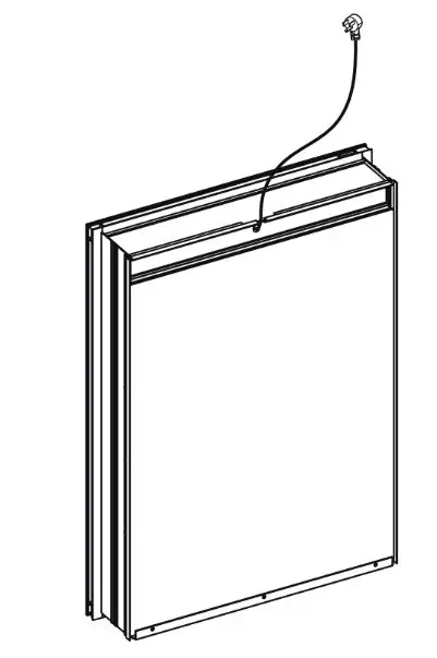 FRALIMK NIKA-W3MCL2030L Lighted Medicine Cabinet with Mirror 6