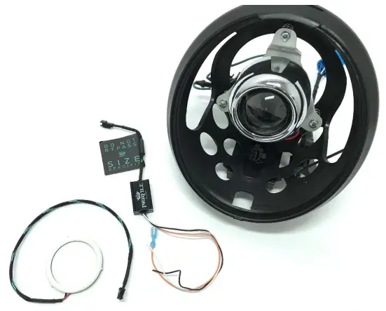 RENNLINE 911 LED or HID Headlight Upgrade Kit - Angel LED Installation Guide