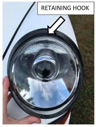 RENNLINE 911 LED or HID Headlight Upgrade Kit - RETAINING HOOK