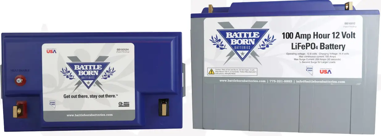 dragonfly BB10012 100Ah 12V LiFePO4 Deep Cycle Battery