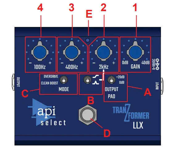 api select 547091 LLX Bass Pedal - parts