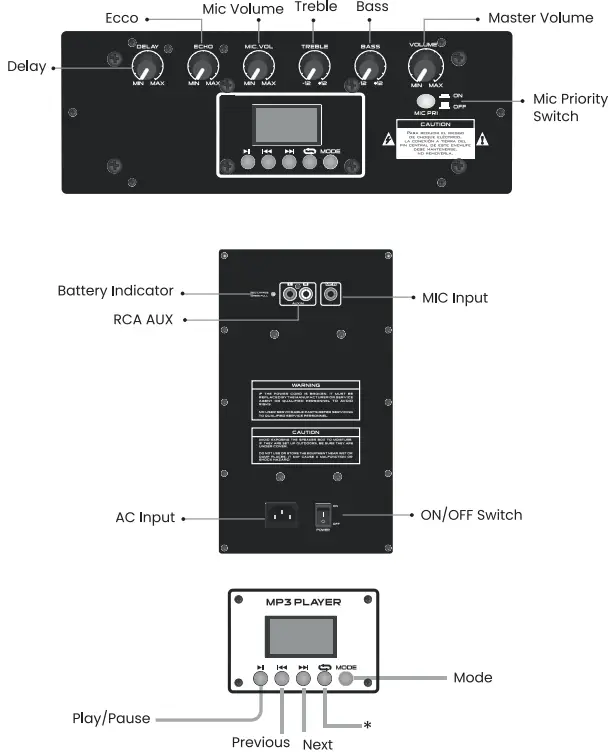 moonki MS-1200B Active Bluetooth Speaker-fig2