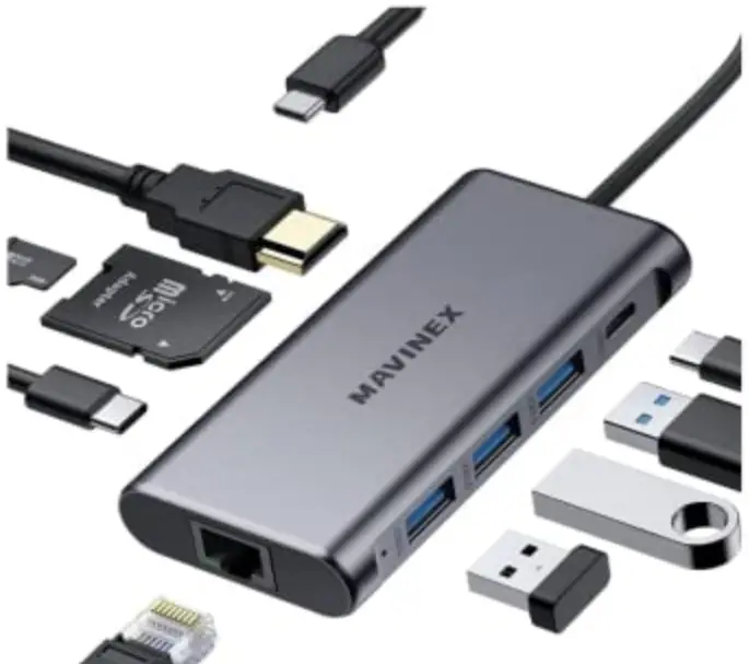 MAVINEX M01 Link PD Pro USB-C Hub