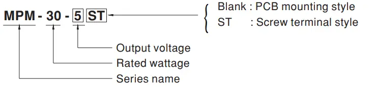 MEAN-WELL-MPM-30-Series-30W-High-Reliable-Green-Medical-Encapsulated-Type-FIG-1
