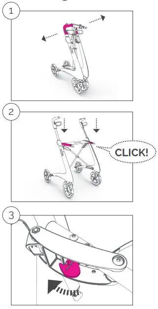 ACRE Carbon Fibre Ultralight Rollator-fig2