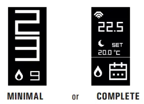 seitron Wi-Time Wall Wi-Fi Programmable Thermostat 5