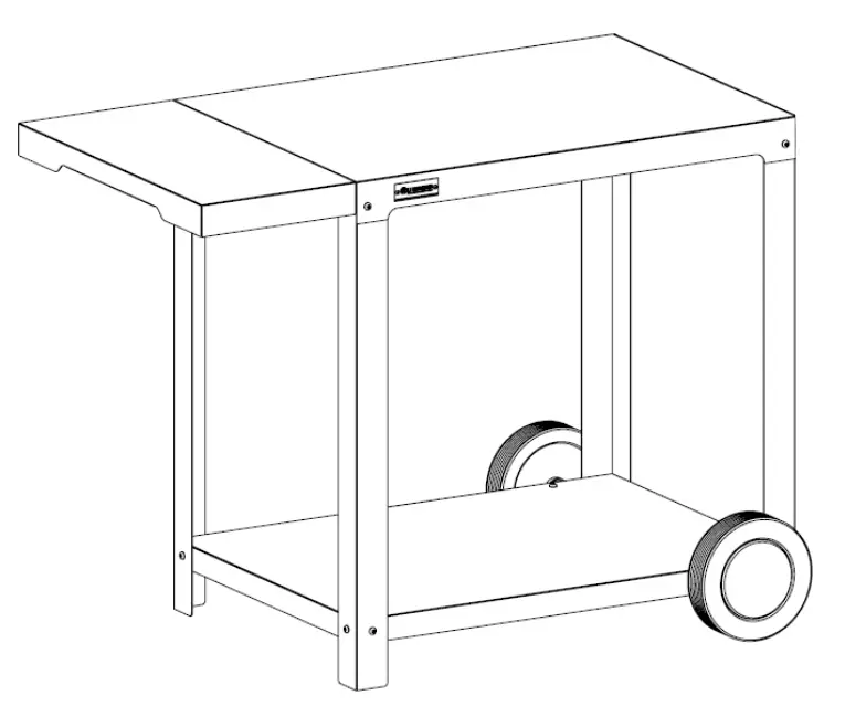 LE MARQUIER DVPE13 DVPI Vintage Pure Trolley - Assembly 4