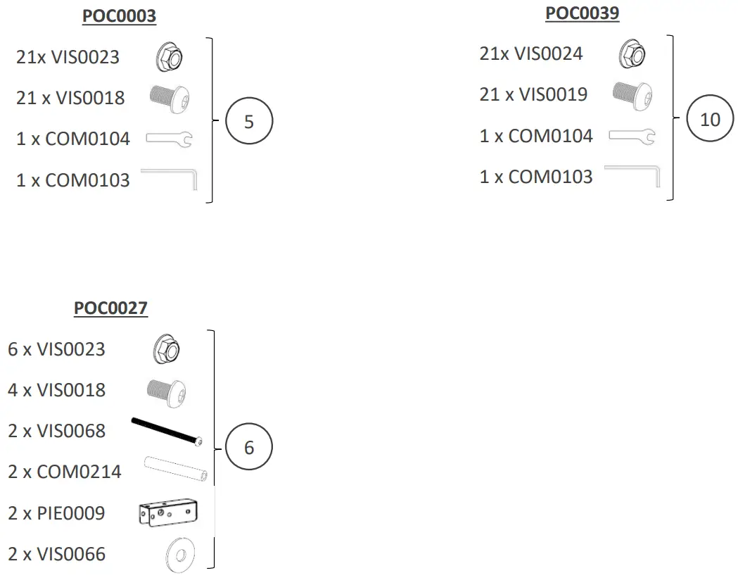 LE MARQUIER DVPE13 DVPI Vintage Pure Trolley - POC0003