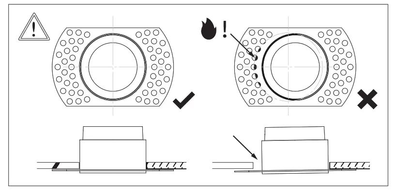 astro FCL 12938 Trimless Slimline Round Fire Rated- fig 3