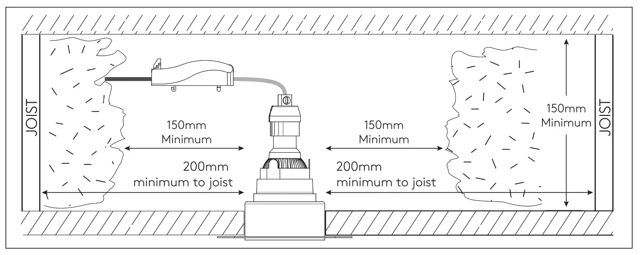 astro FCL 12938 Trimless Slimline Round Fire Rated- fig4
