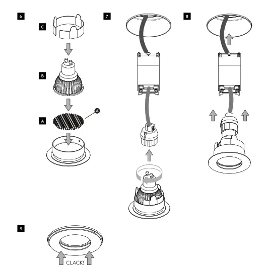 astro FCL 12938 Trimless Slimline Round Fire Rated- fig6