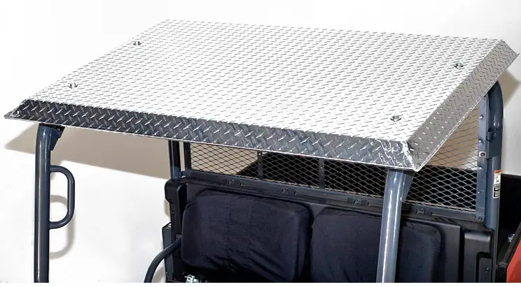 FALCON-RIDGE-KAW-TERYX4-HT01-Kawasaki-Teryx-4-slide-N-Ride-Aluminum-Diamond-Plate-Roof-PRODUCT