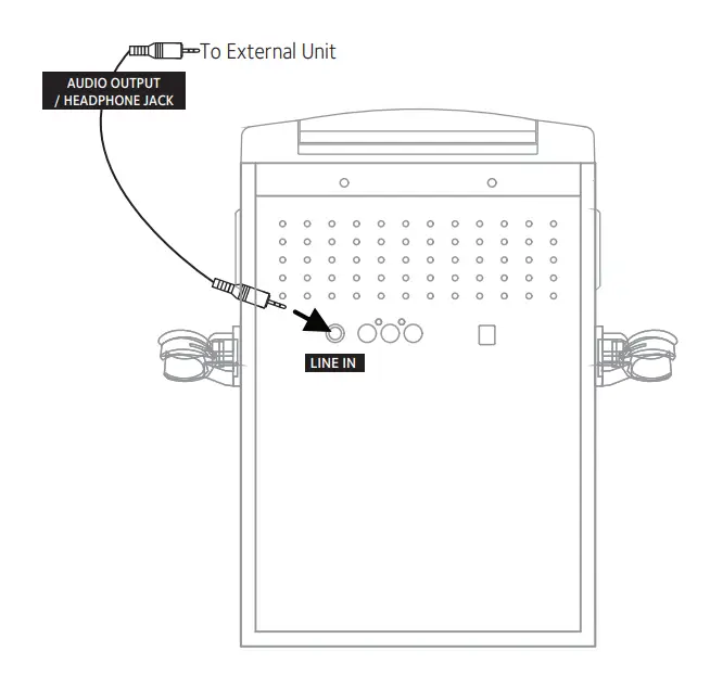 Singing Machine SML385UBK Bluetooth Karaoke System with LED Disco Lights-8