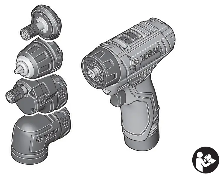 BOSCH GSR 12V 15 FC Cordless Drill Driver -