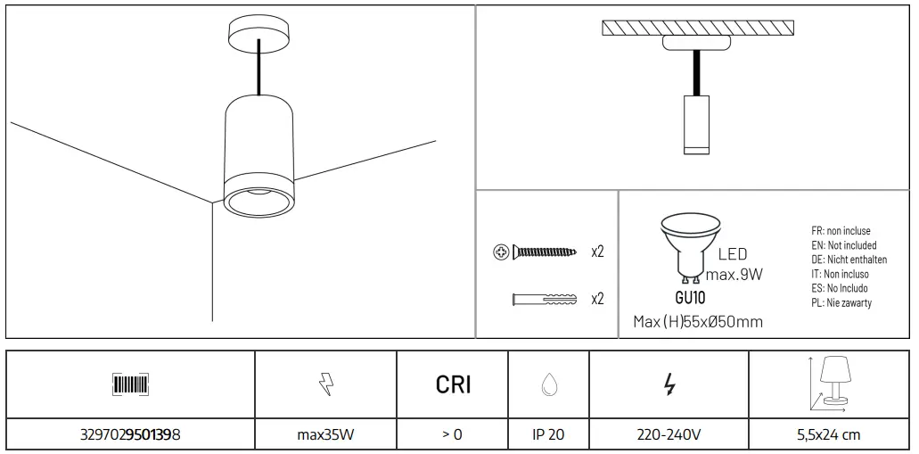 Arlux-LIGHTING-DROP-R-240-Interior-Suspension-1