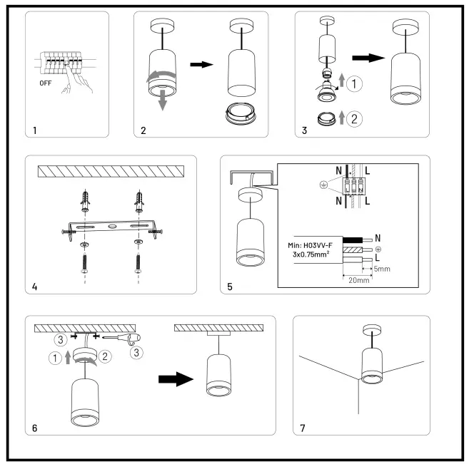 Arlux-LIGHTING-DROP-R-240-Interior-Suspension-5