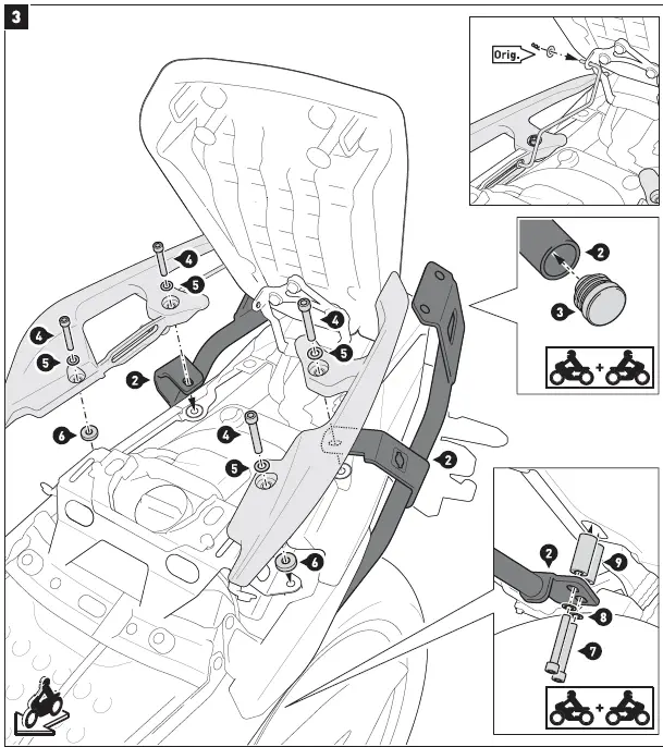 SW-MOTECH-NC750X-Top-Case-System-Honda-Instruction-Manual-fig-5