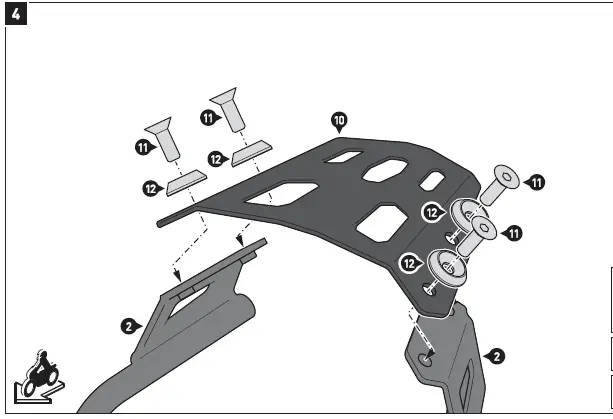 SW-MOTECH-NC750X-Top-Case-System-Honda-Instruction-Manual-fig-6