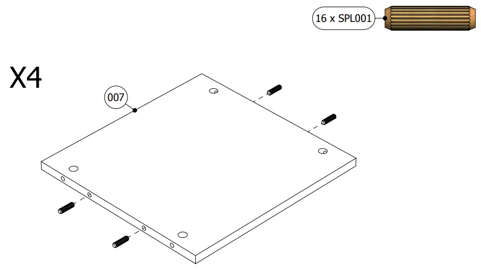 Highboard Instructions