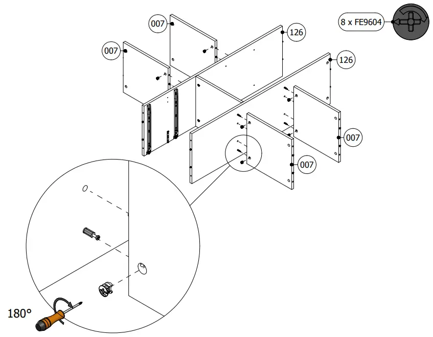 Highboard Instructions