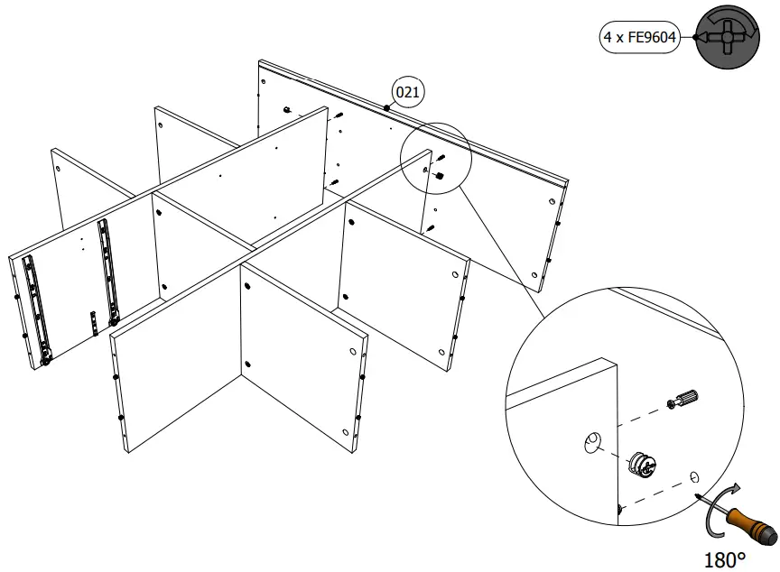 Highboard Instructions