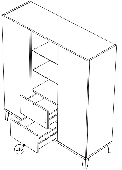 Highboard Instructions