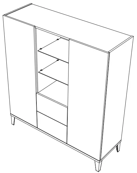 Highboard Instructions