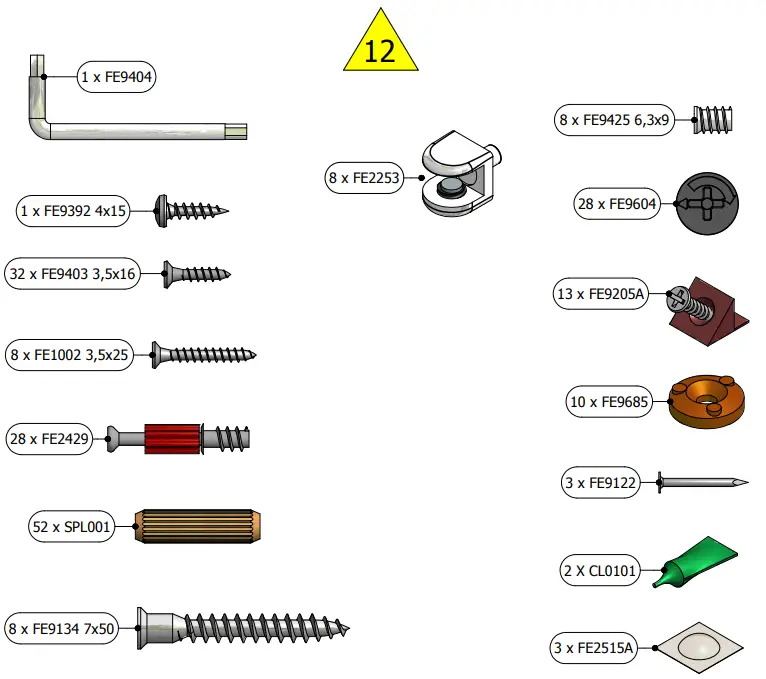 Highboard Instructions