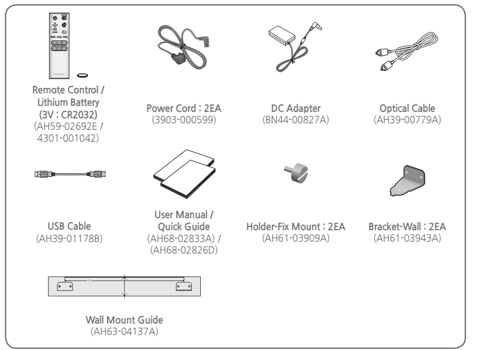 Samsung HW-J6000 Curved 6.1 Channel 300 Watt Wireless Audio Soundbar-4