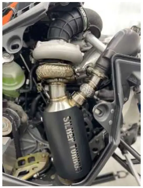 Silber TURBOS 2022 Plus Patriot Boost Muffler - FIG5