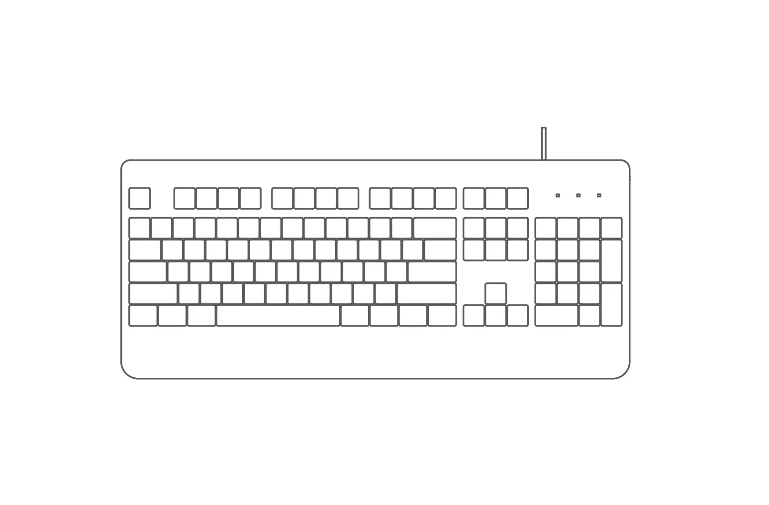 Keyboards Clpc268abus Wired Keyboard User Manual Keyboards Clpc268abus Wired Keyboard User Manual