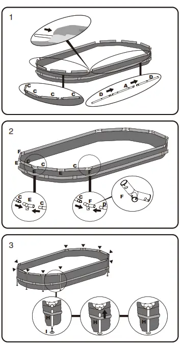 Bestway 56622E POWER STEEL™ OVAL POOLS - fig10