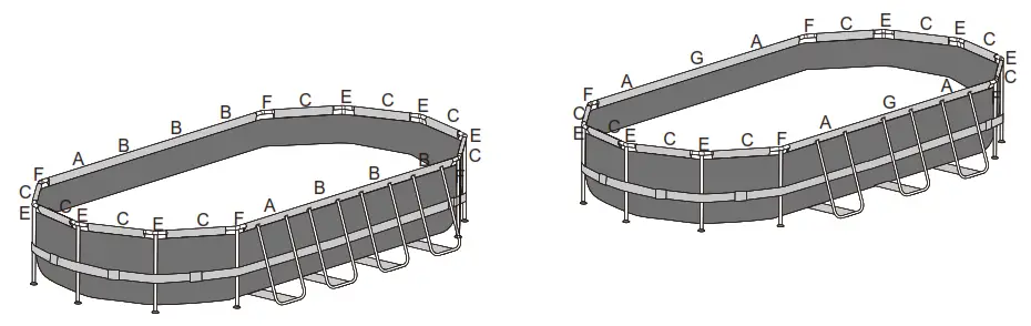 Bestway 56622E POWER STEEL™ OVAL POOLS - fig5