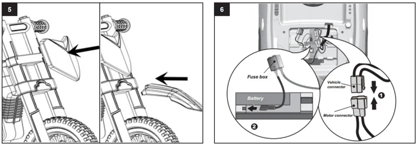 JAMARA 460677 Ride on Motorrad Power Bike-fig6