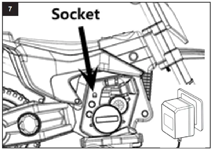 JAMARA 460677 Ride on Motorrad Power Bike-fig7