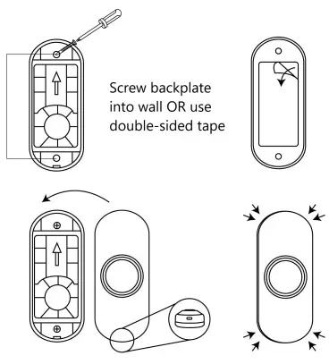 Mounting the Push Button