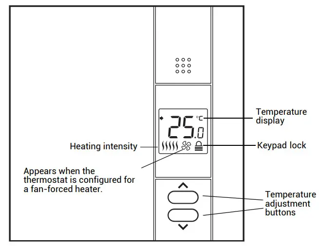 aube TH450 Non-Programmable Thermostat